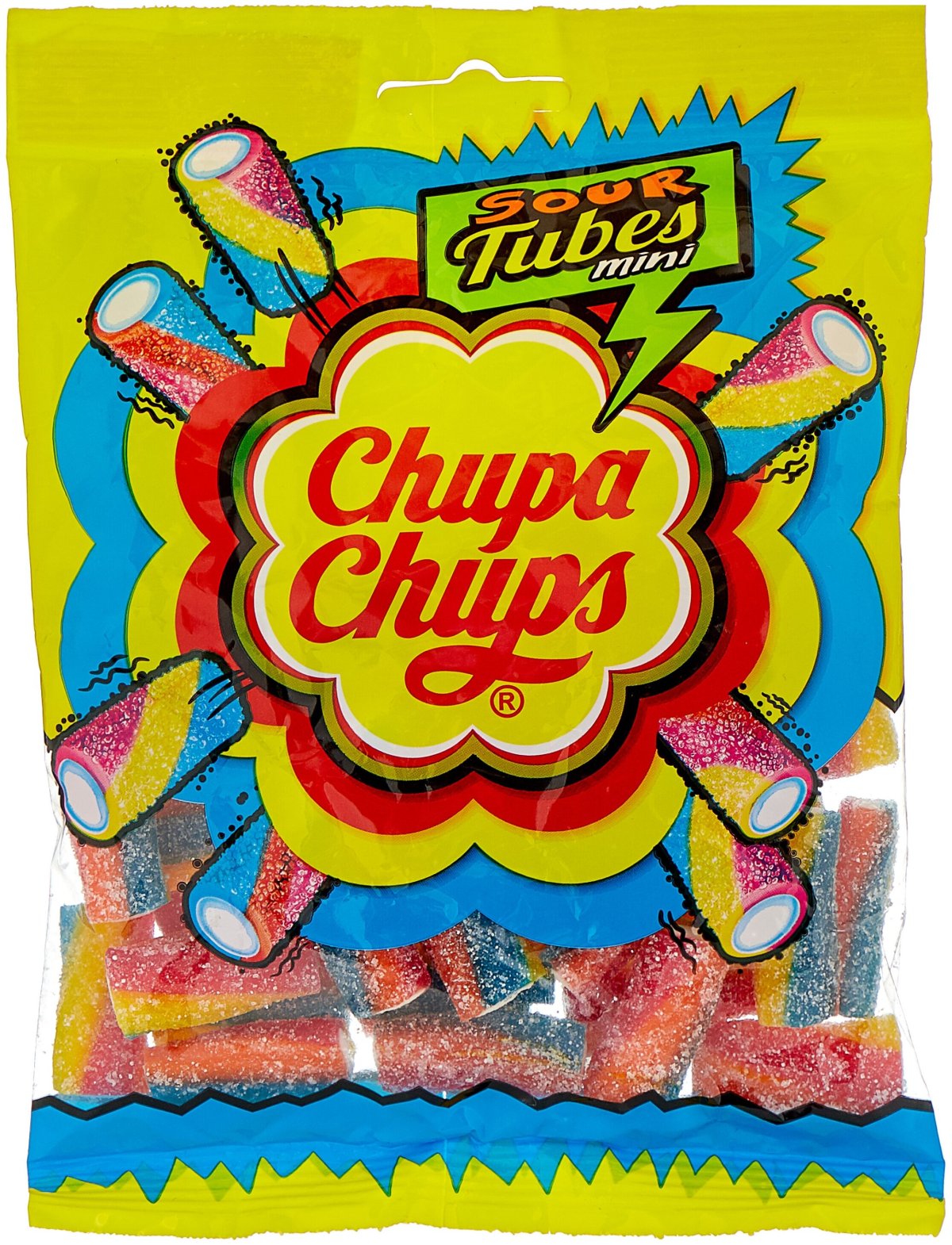 Жевательный мармелад chupa chups Sour Belts Mini
