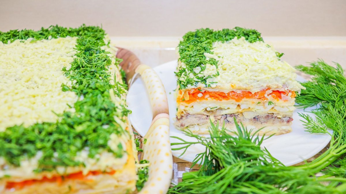 Популярный закусочный пирог