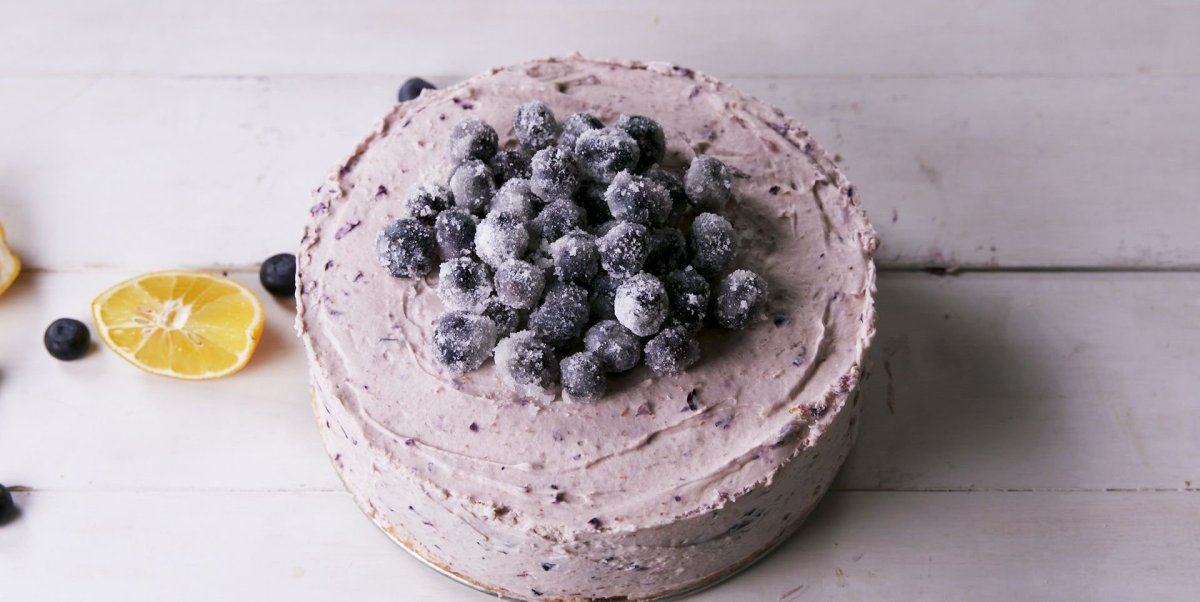 Blueberry Mousse Cake