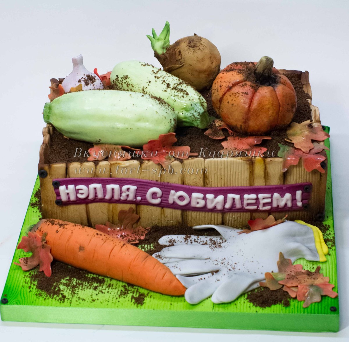 Торт огород