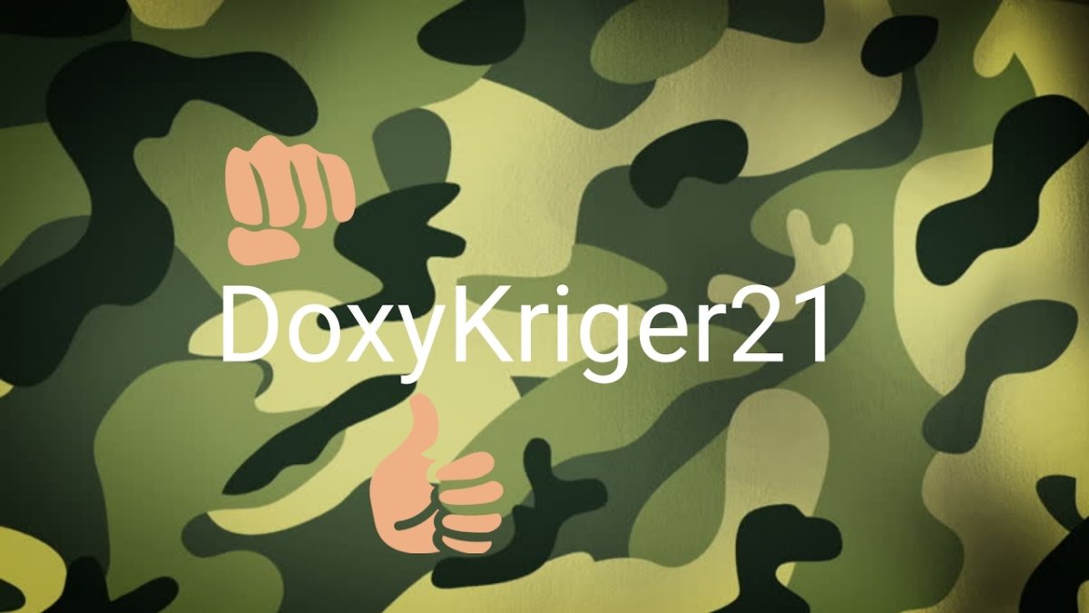 Баннер в военном стиле