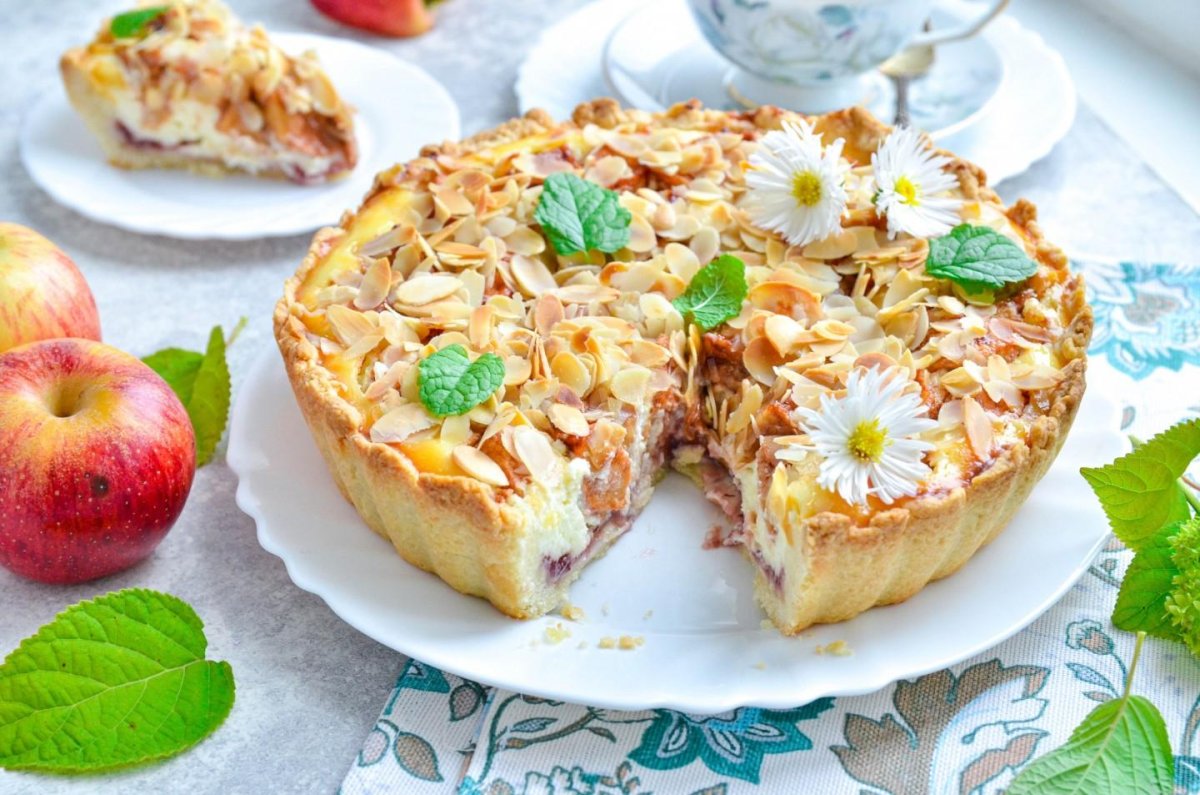 Баварский яблочный пирог