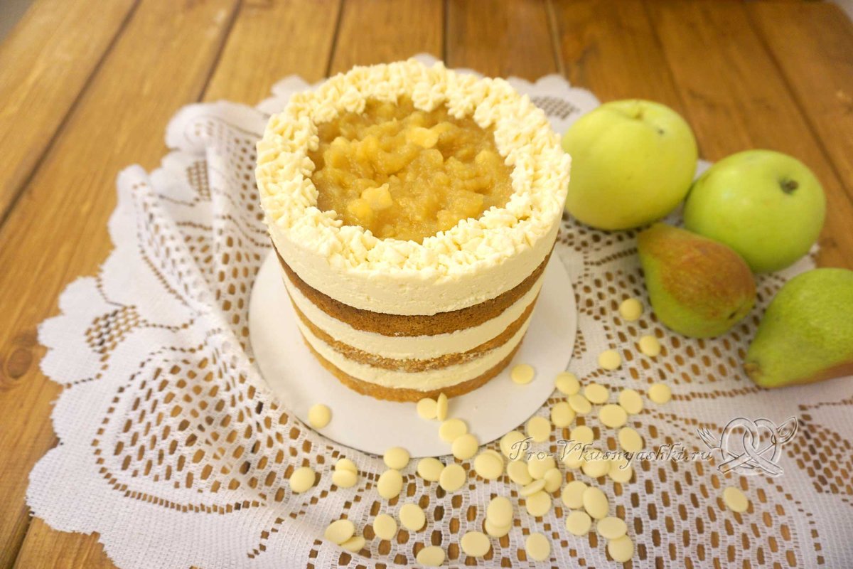Яблочный баварский торт нереально вкусный