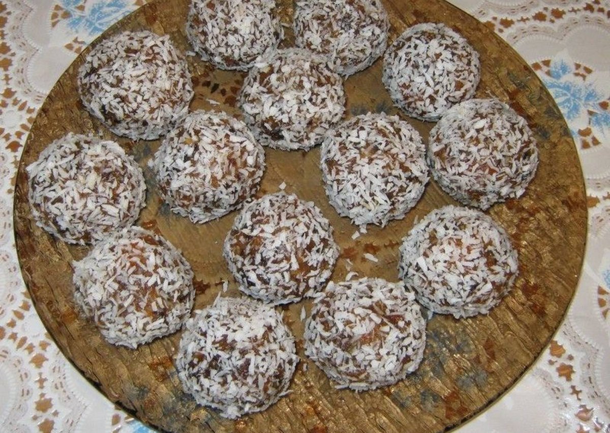 Конфеты из чернослива и кураги самые вкусные