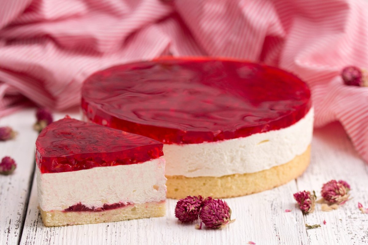 Чизкейк с желе Oetker
