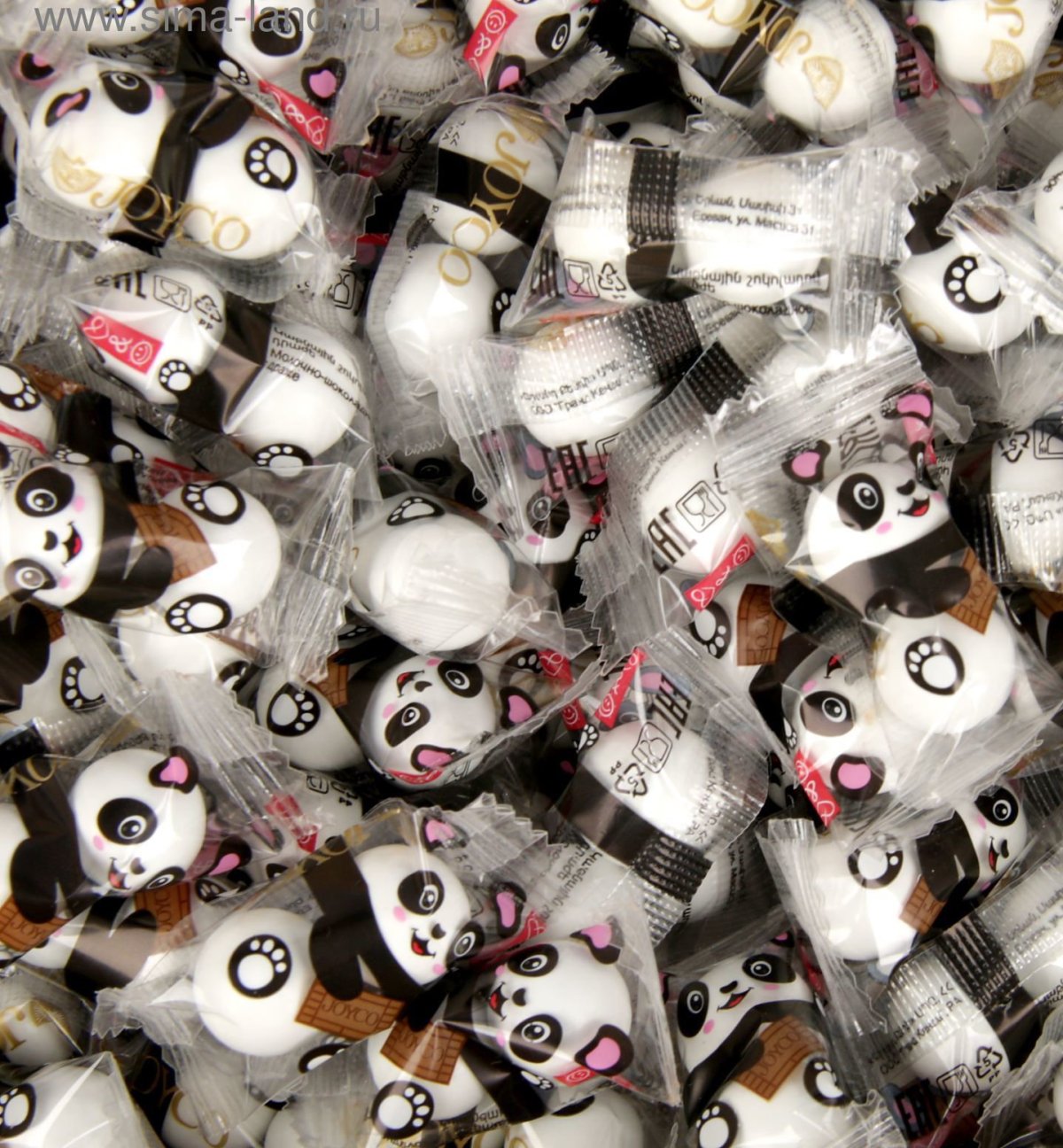 Конфеты шарики панда
