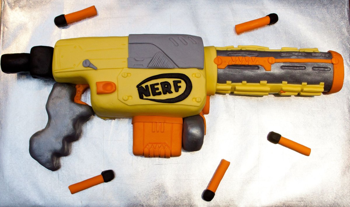 Target Bags Nerf Party Cake