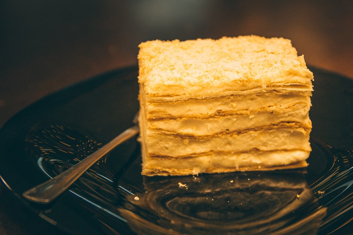Творожный Наполеон торт рецепт с заварным кремом самый вкусный
