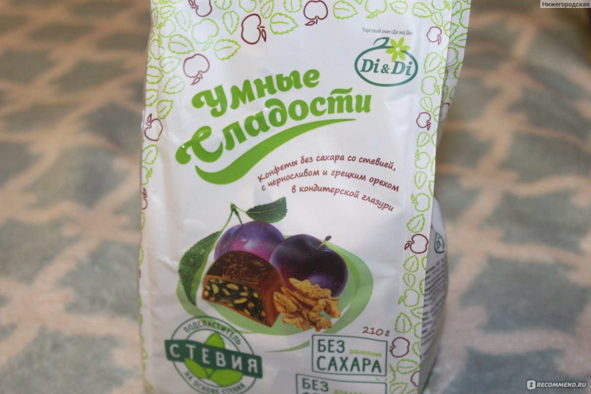 Умные сладости для диабетиков