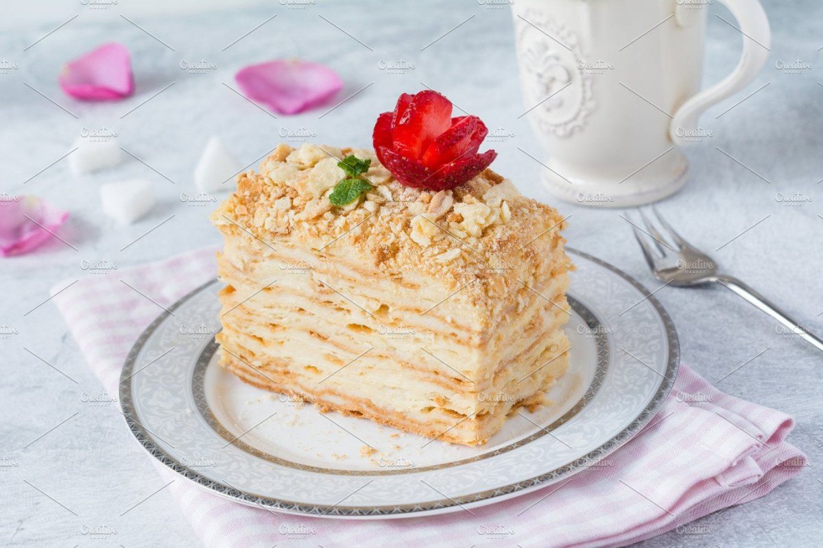 Торт Королевский медовик