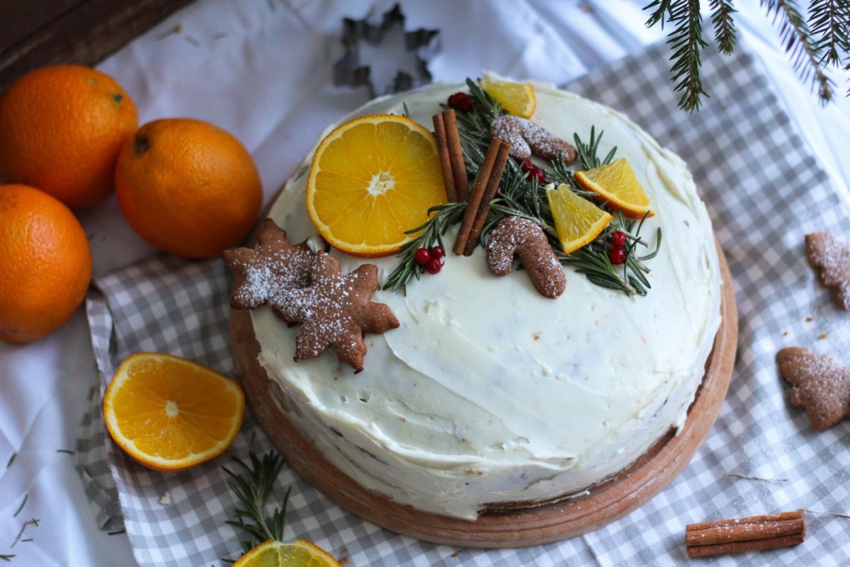 Капкейки украшенные кумкватом