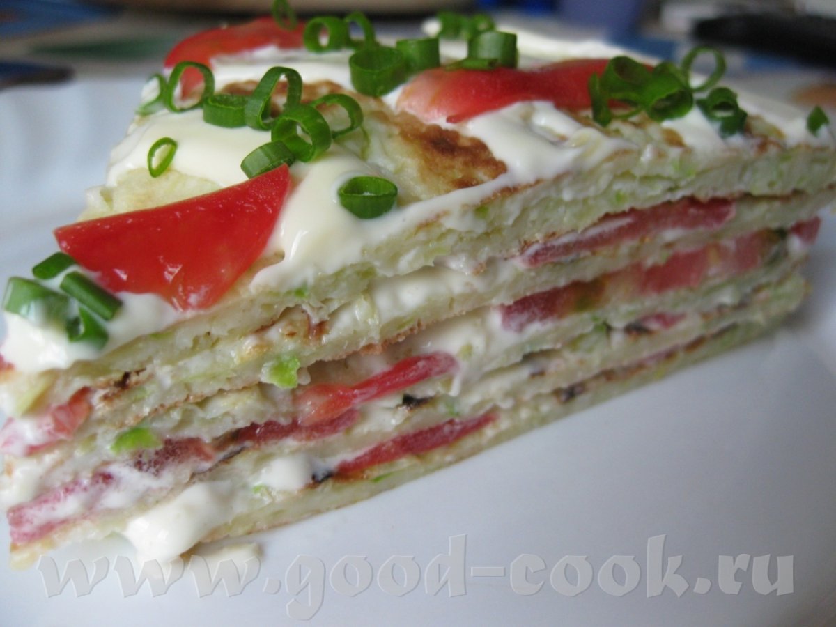 Торт из кабачков