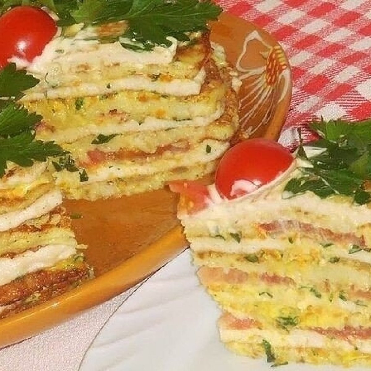 Торт из кабачков