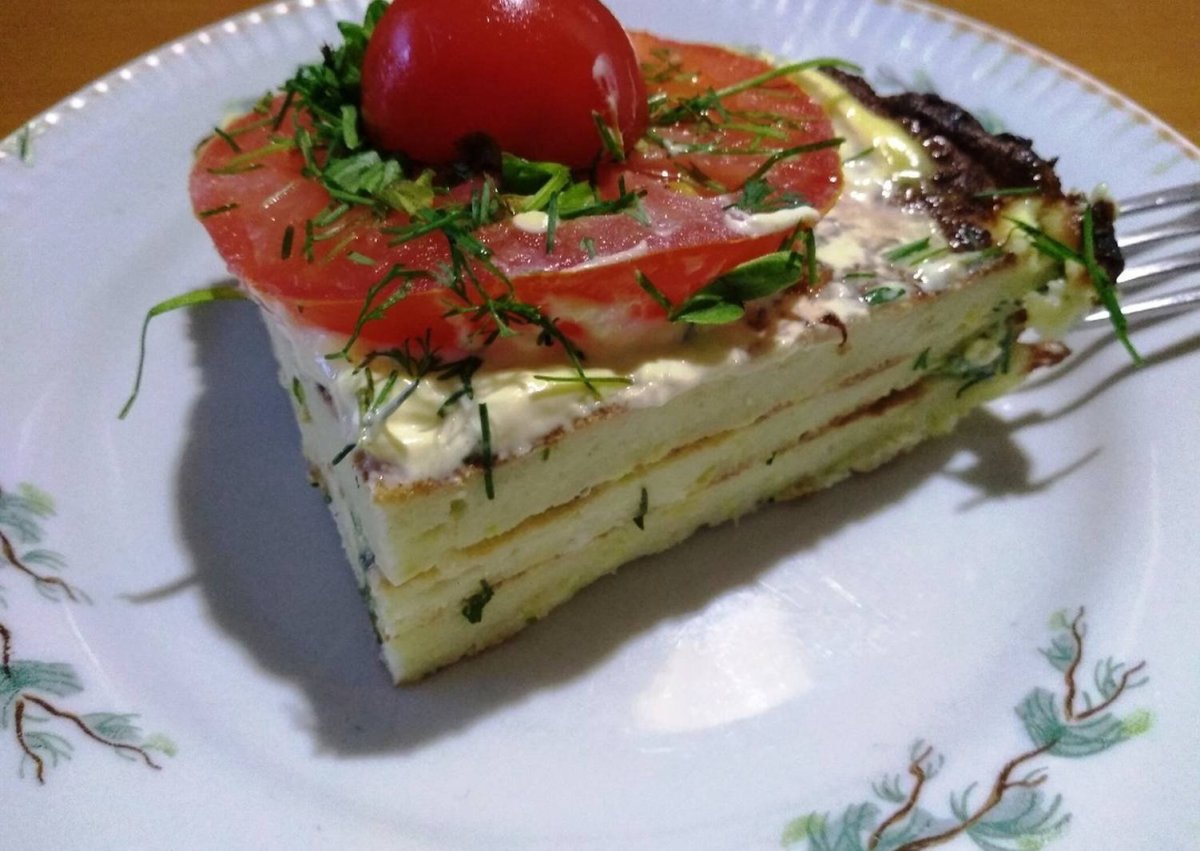 Кабачковый торт