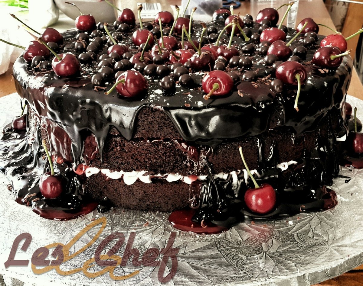 Шварцвальдский вишневый торт Schwarzwälder Kirschtorte