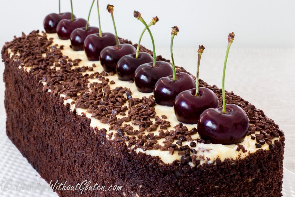 Торт "чёрный лес" (Black Forest Cake)