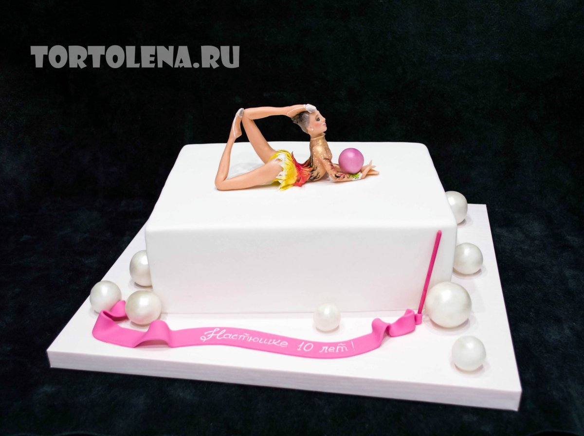 Торт художественная гимнастика
