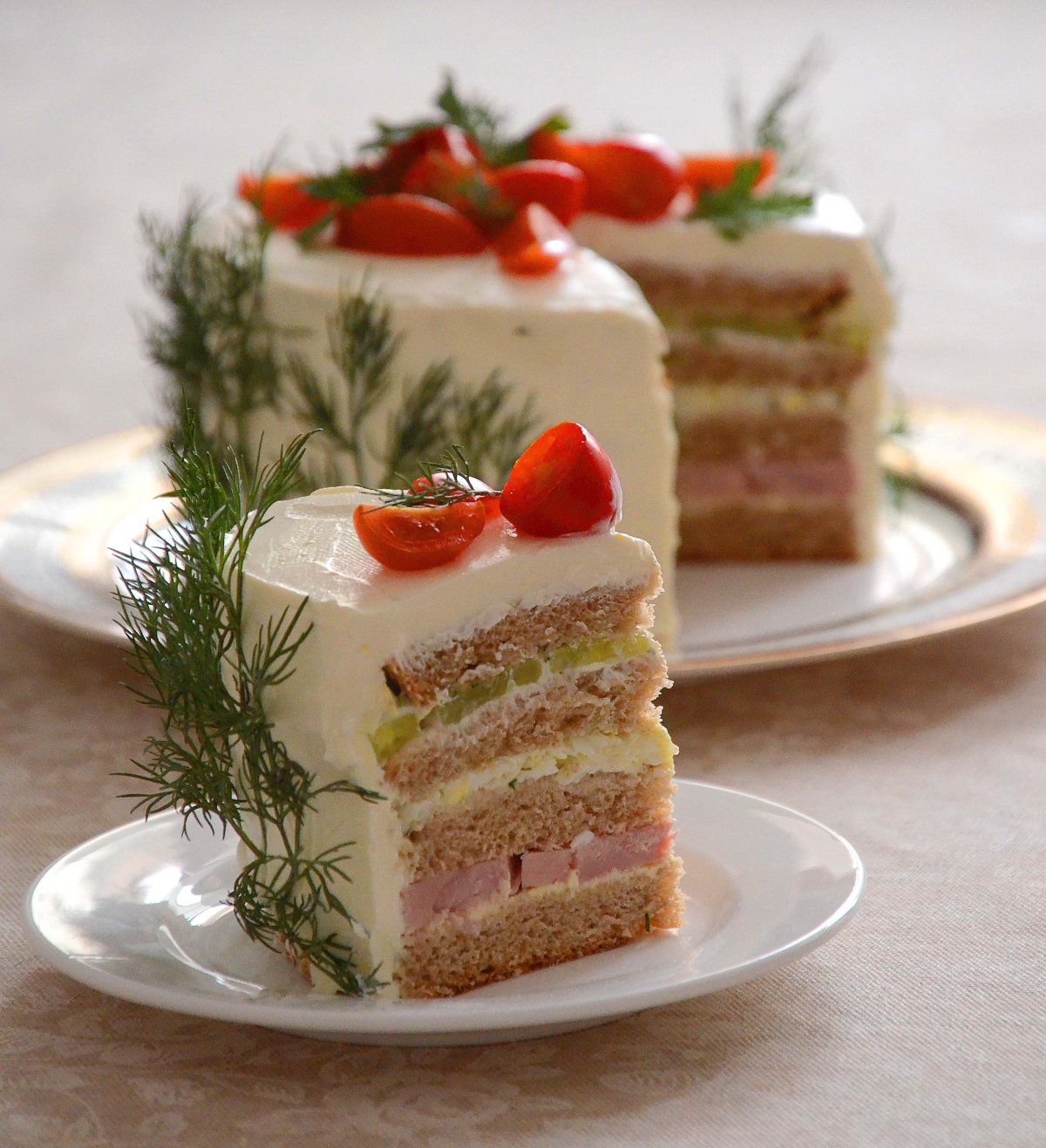 Торт фисташковый Дакуаз