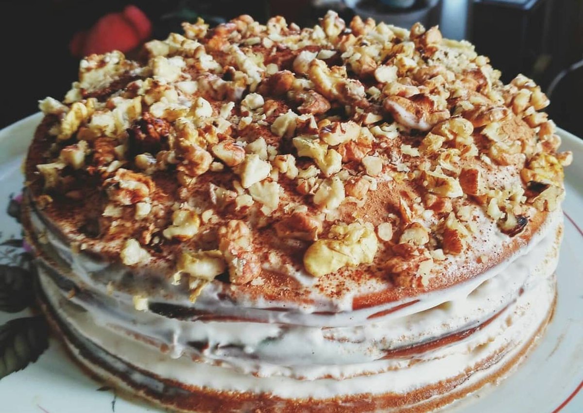 Торт лёгкий и вкусный