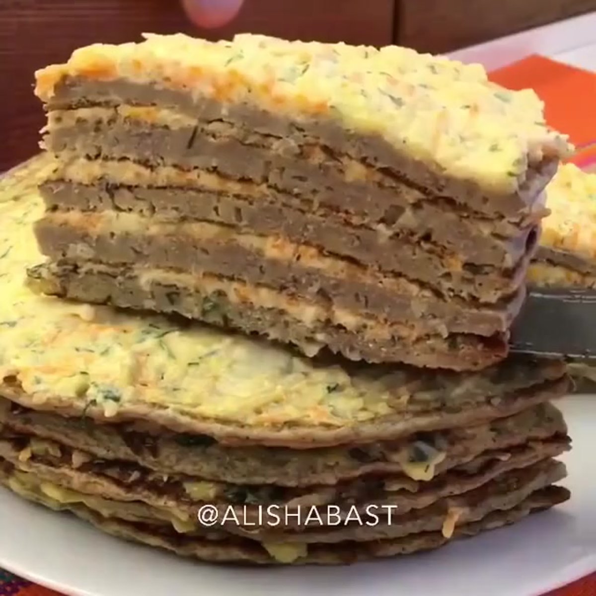 Торт из печени