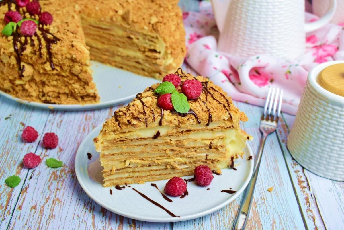 Медовик с кремом чиз
