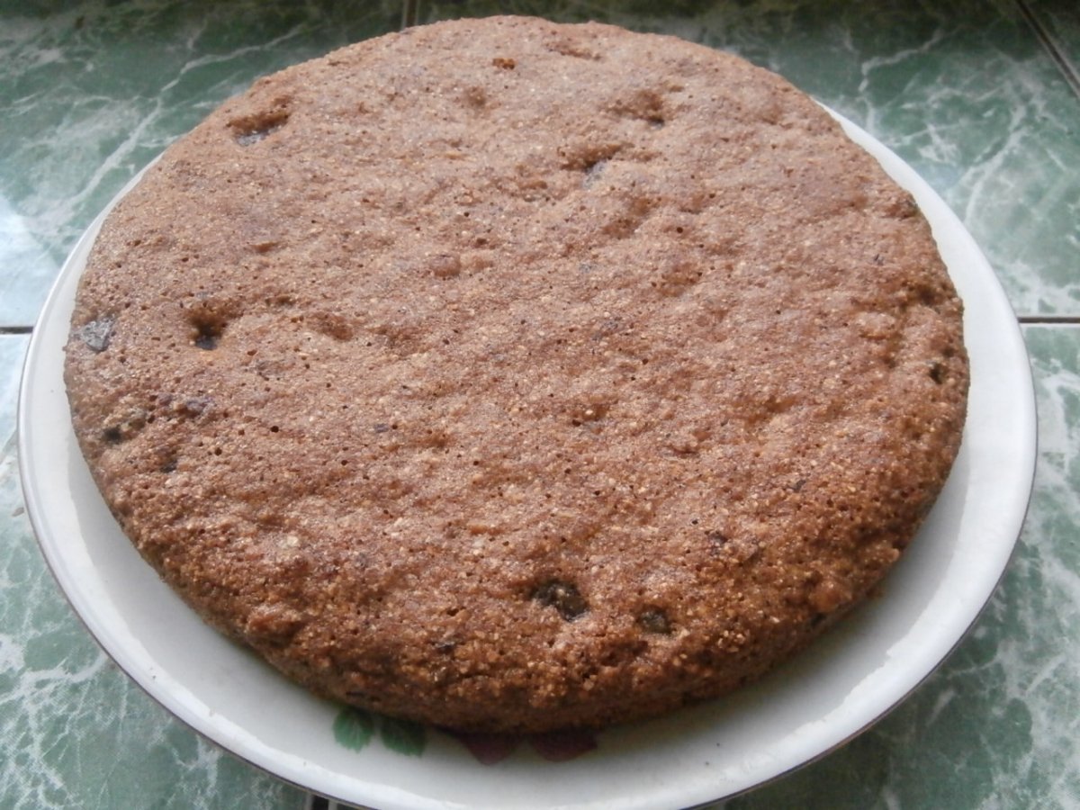 Блинный торт с шоколадным кремом