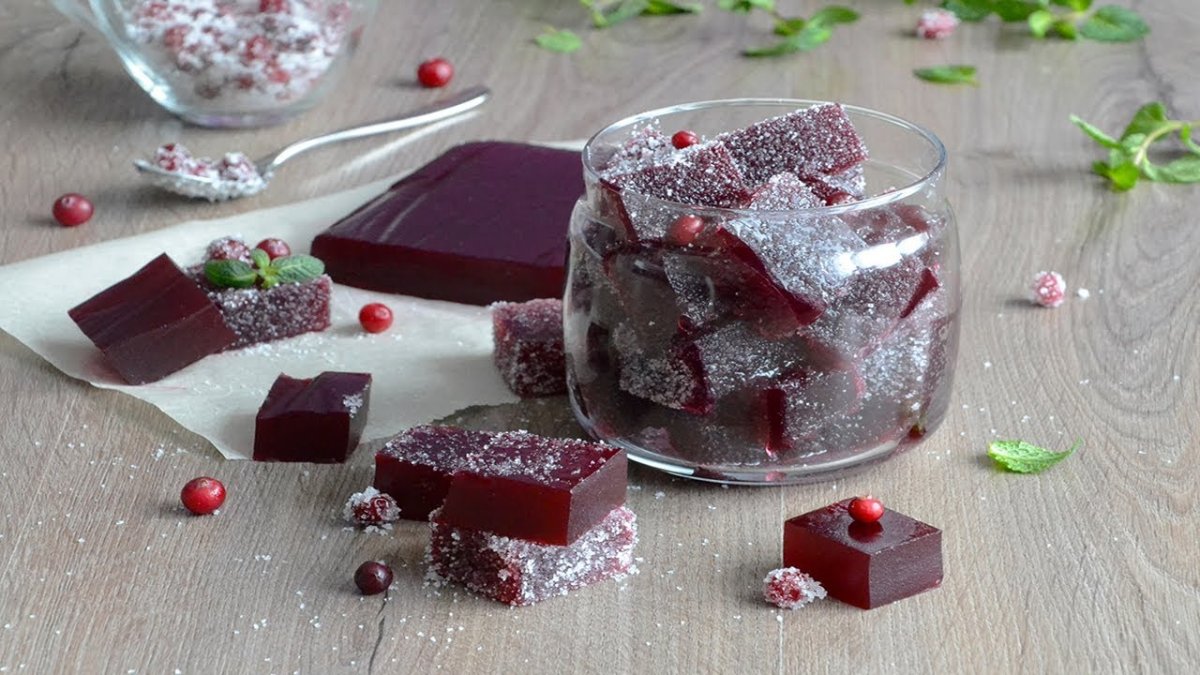 Варенье желе из красной смородины