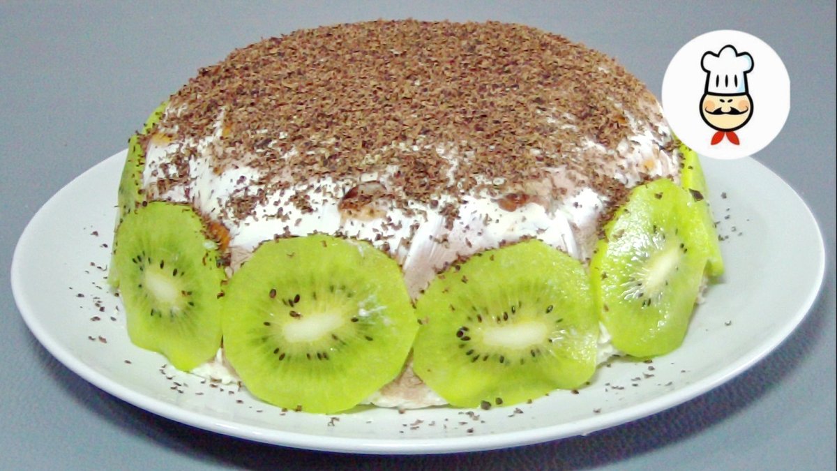 Торт из сушек без выпечки