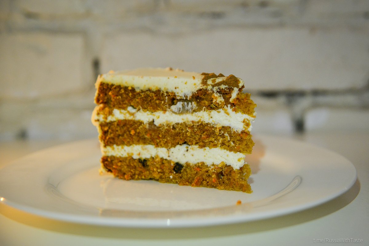 Морковные коржи для торта