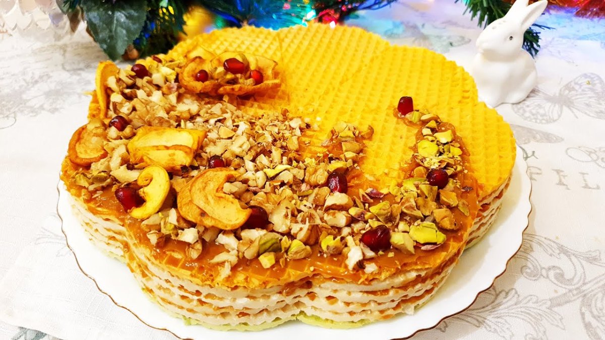 Торт с несквиком шариками