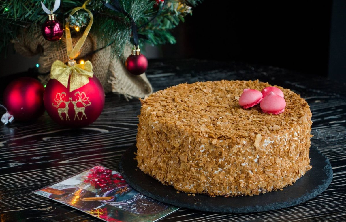 Торт с грецкими орехами