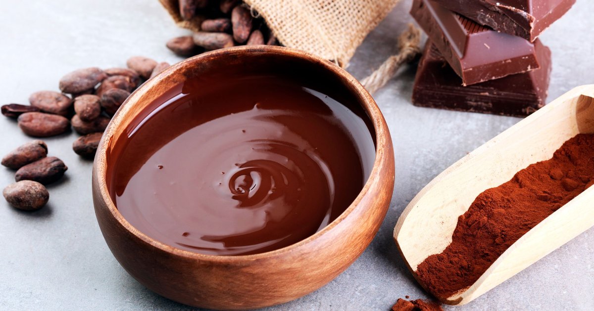 Домашний шоколад с какао маслом и какао порошка
