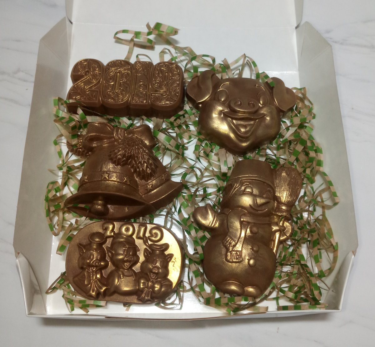 Упаковка для шоколадных фигурок