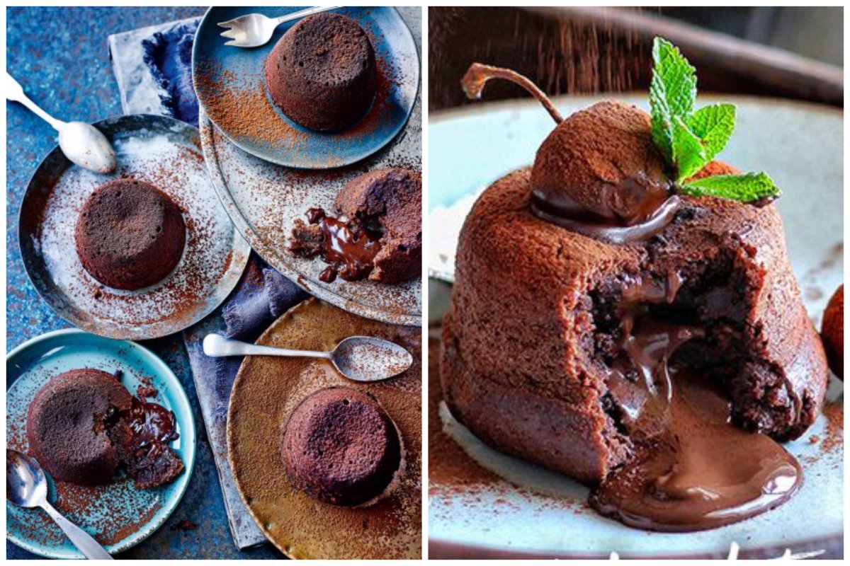 Molten Chocolate Cake