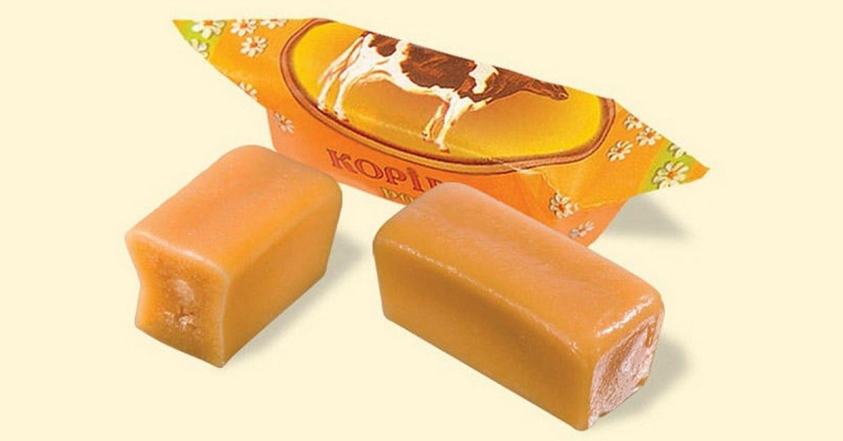 Конфеты коровка Рошен