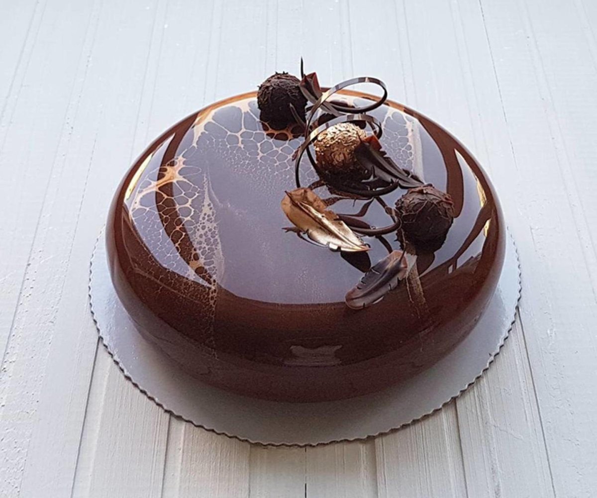 Глазурь для покрытия торта из шоколада