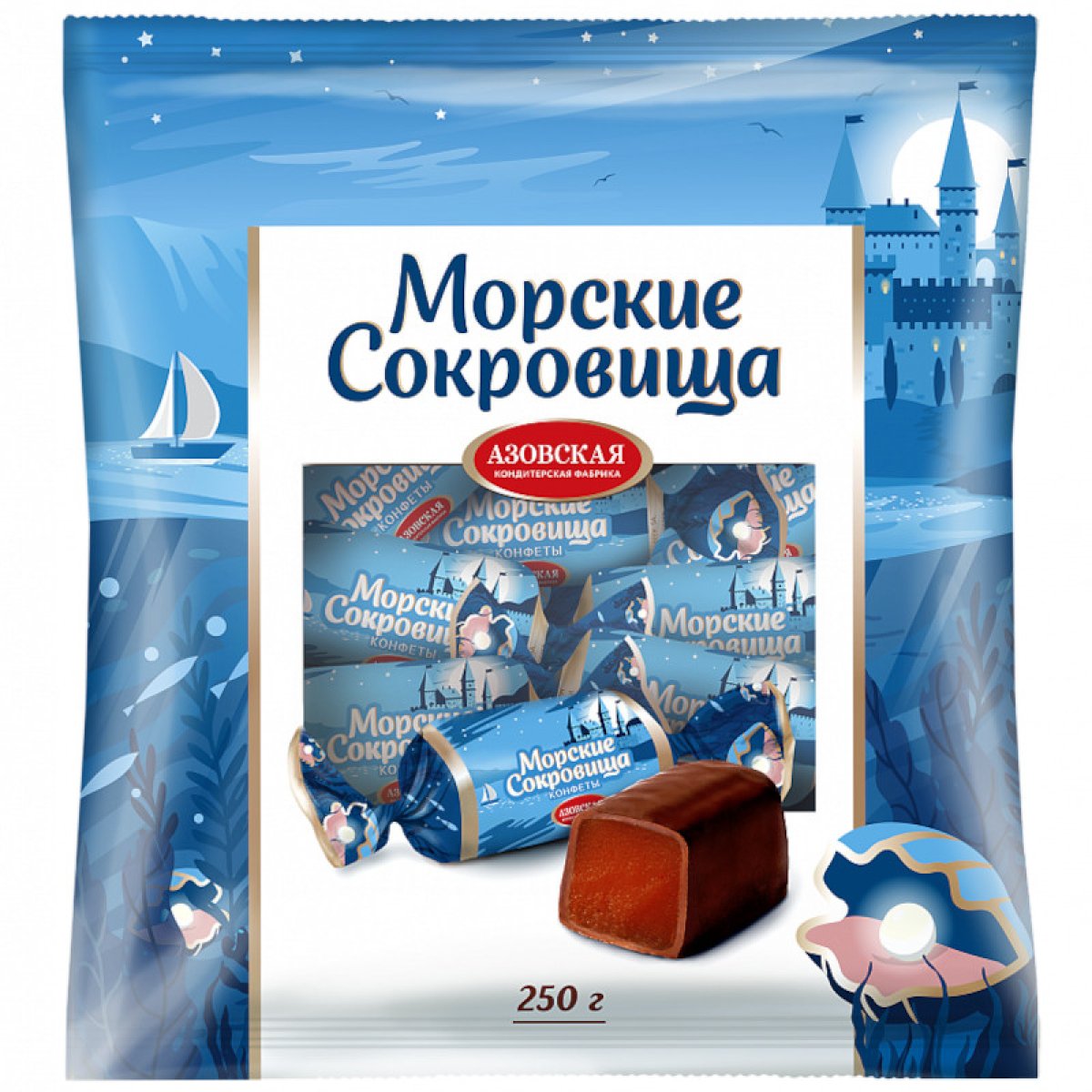 Морские сокровища Азовская кондитерская фабрика