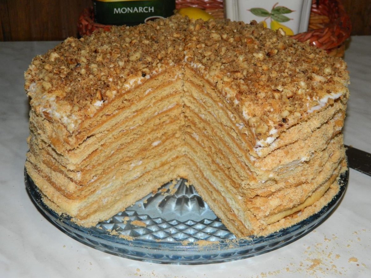 Наталья Калнина медовый торт