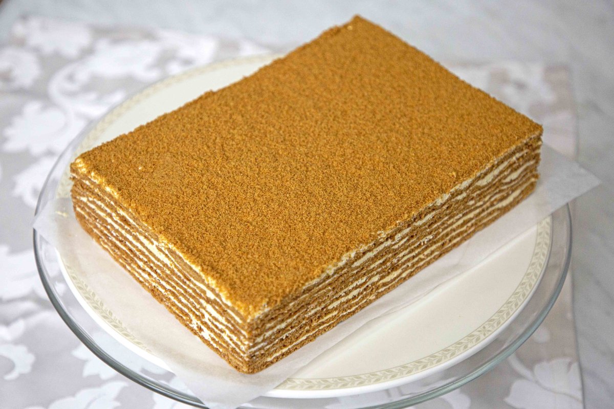 Торт с медовыми коржами