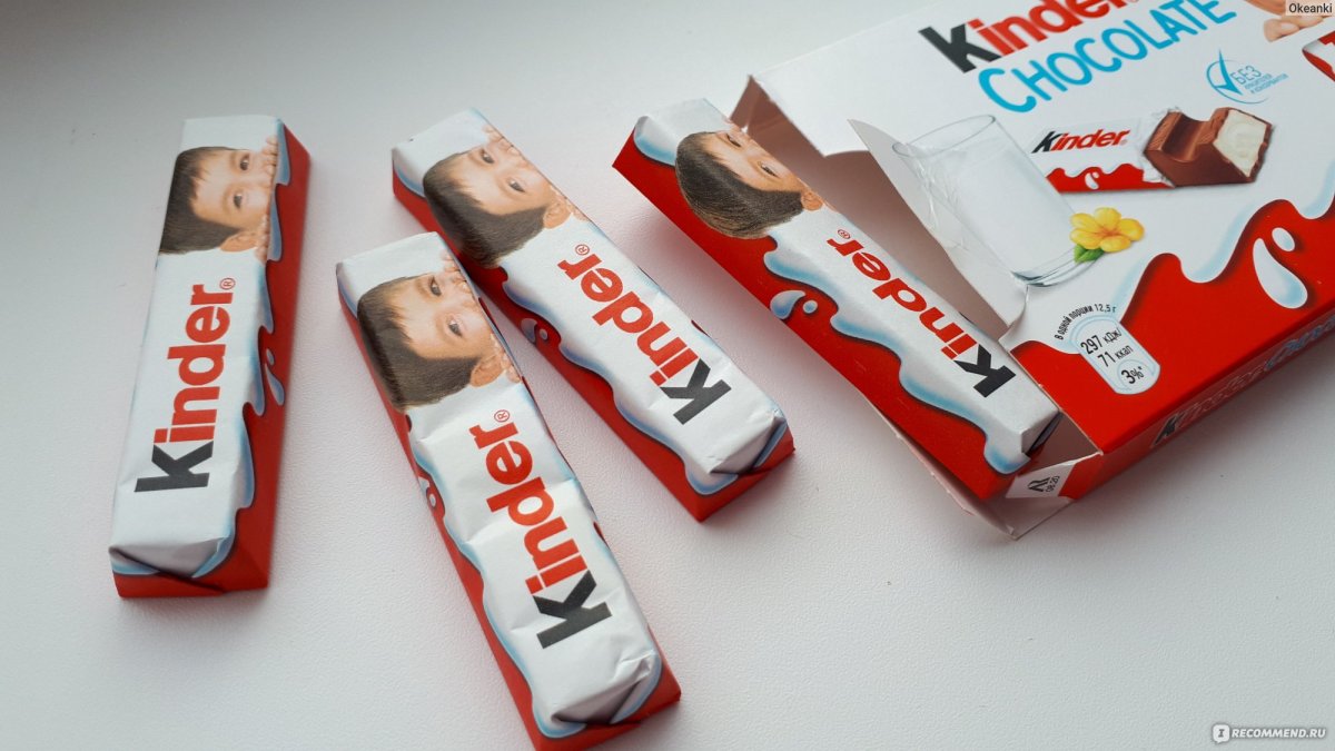 Реклама kinder Chocolate
