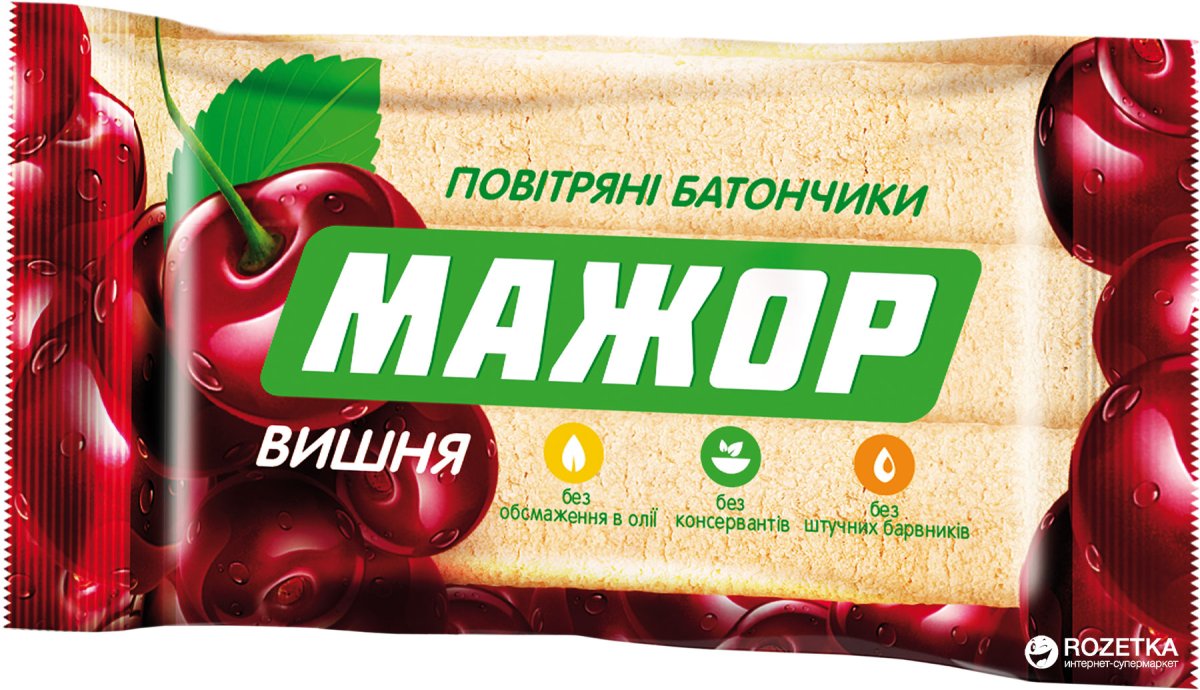 Мажор батончик с вишней