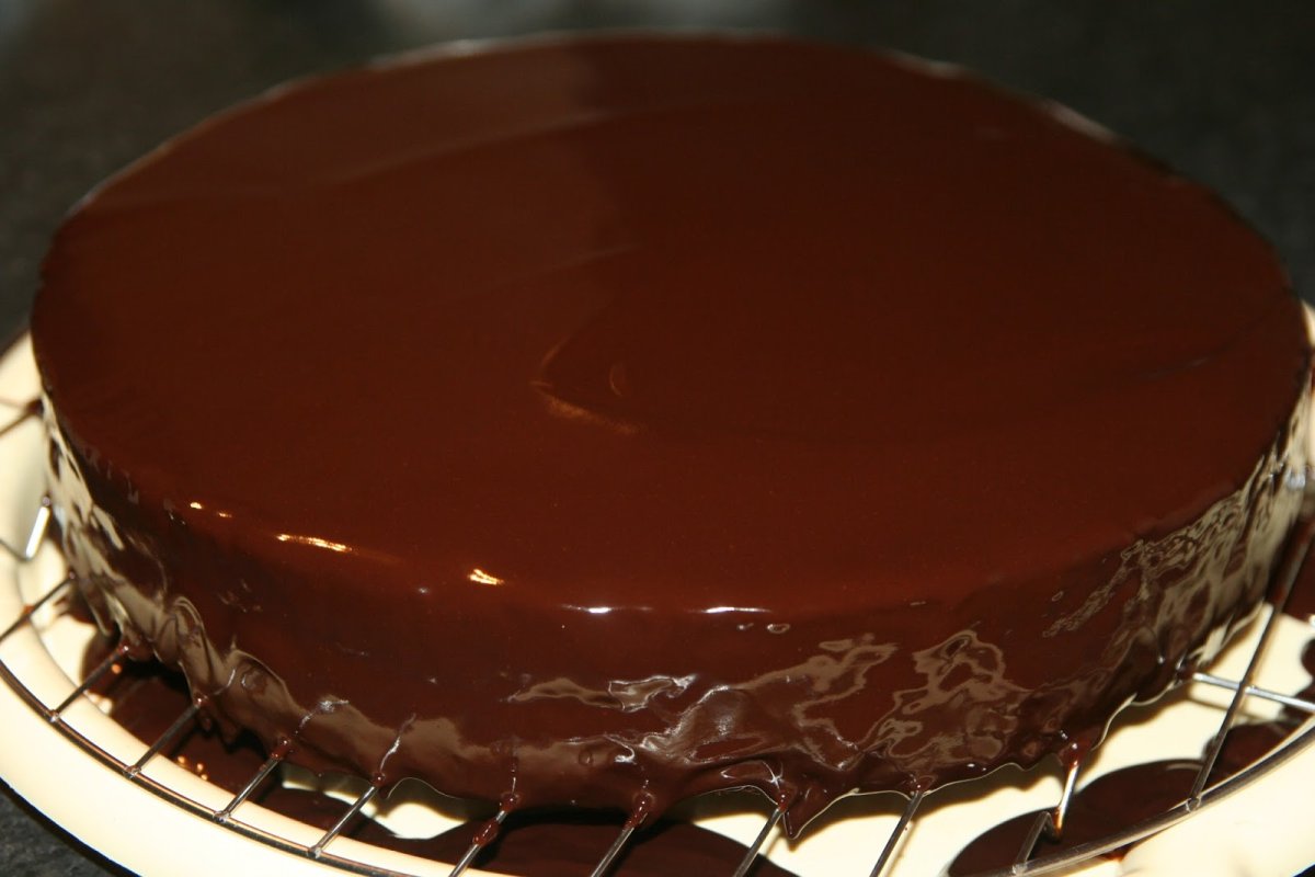 Шоколадная глазурь из плитки шоколада