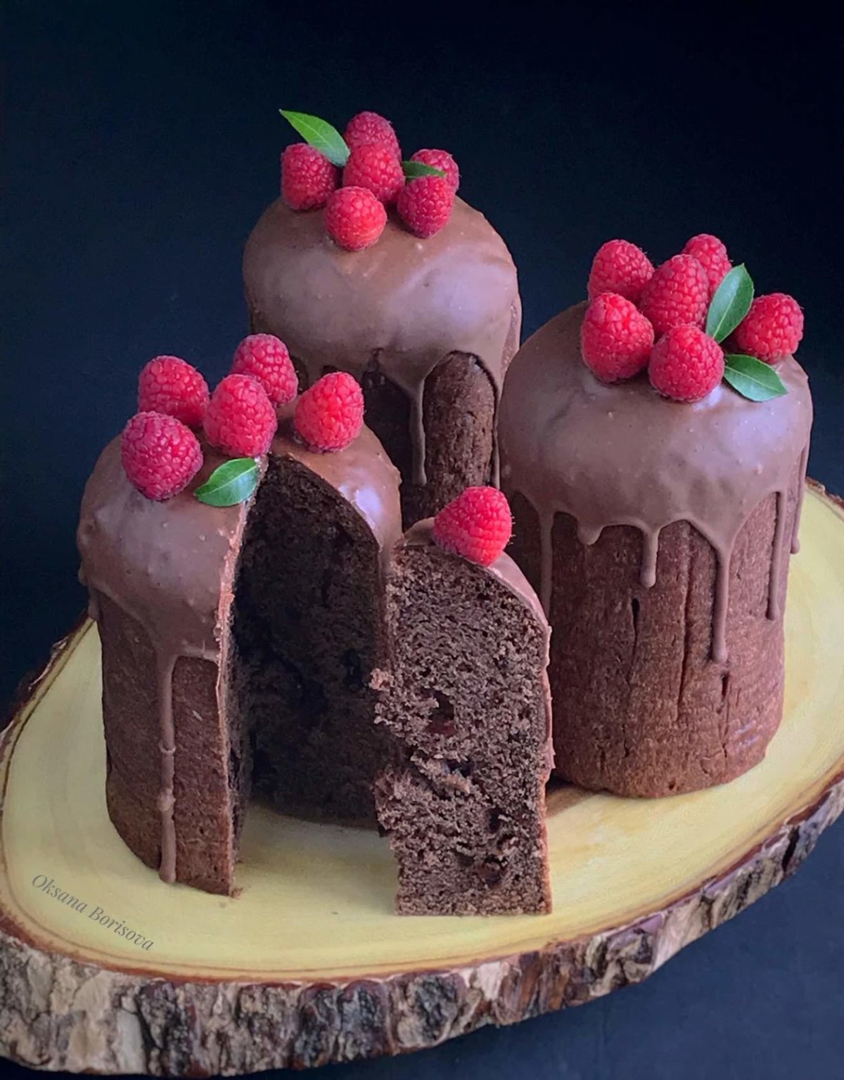 Шоколадный кулич