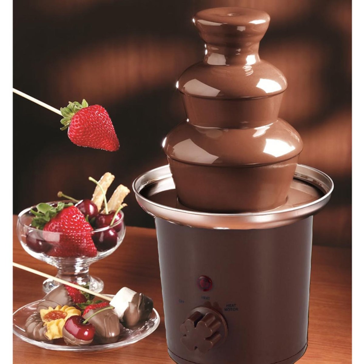 Шоколадный фонтан Chocolate Fondue Fountain Mini