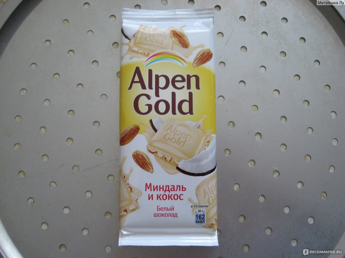 90г Alpen Gold миндаль-Кокос