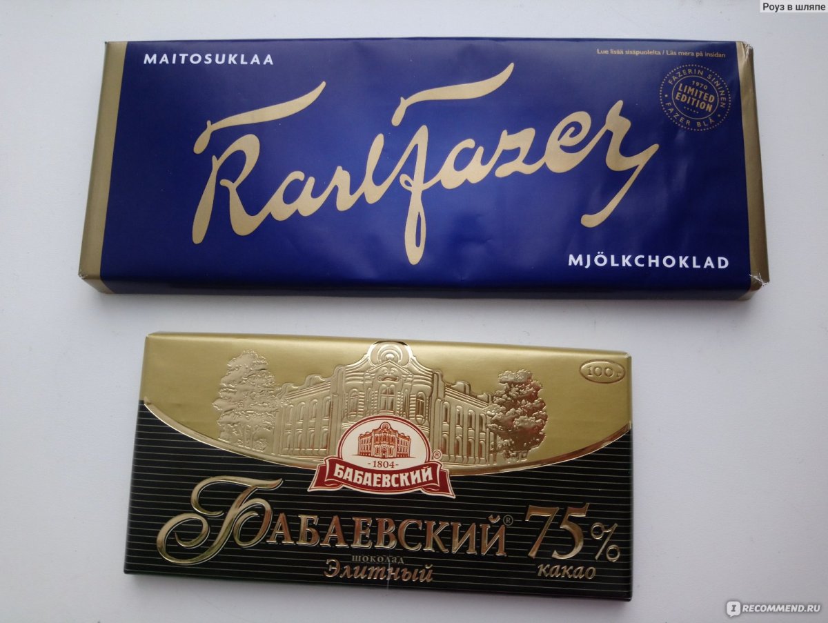 Шоколад fazer молочный с цельным фундуком