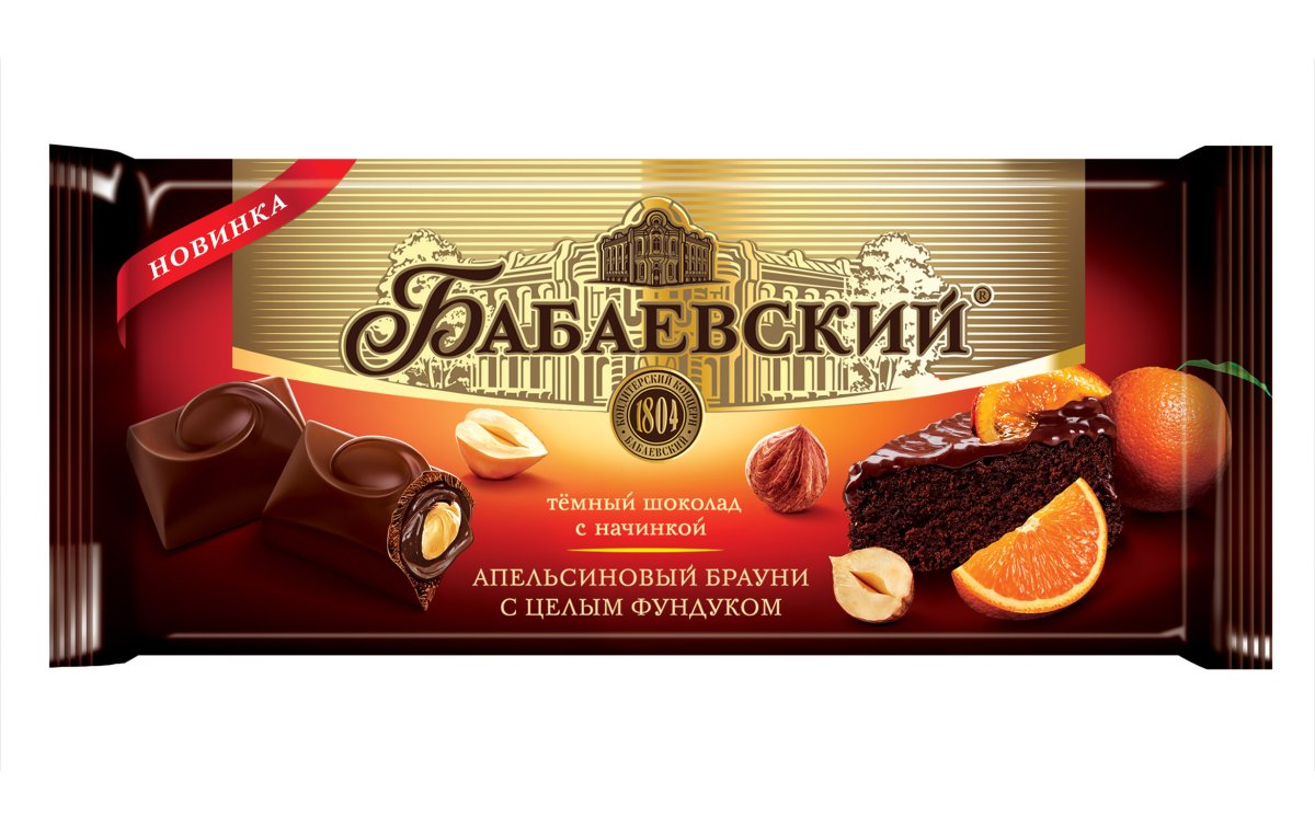 Бабаевский 165г шоколад Брауни