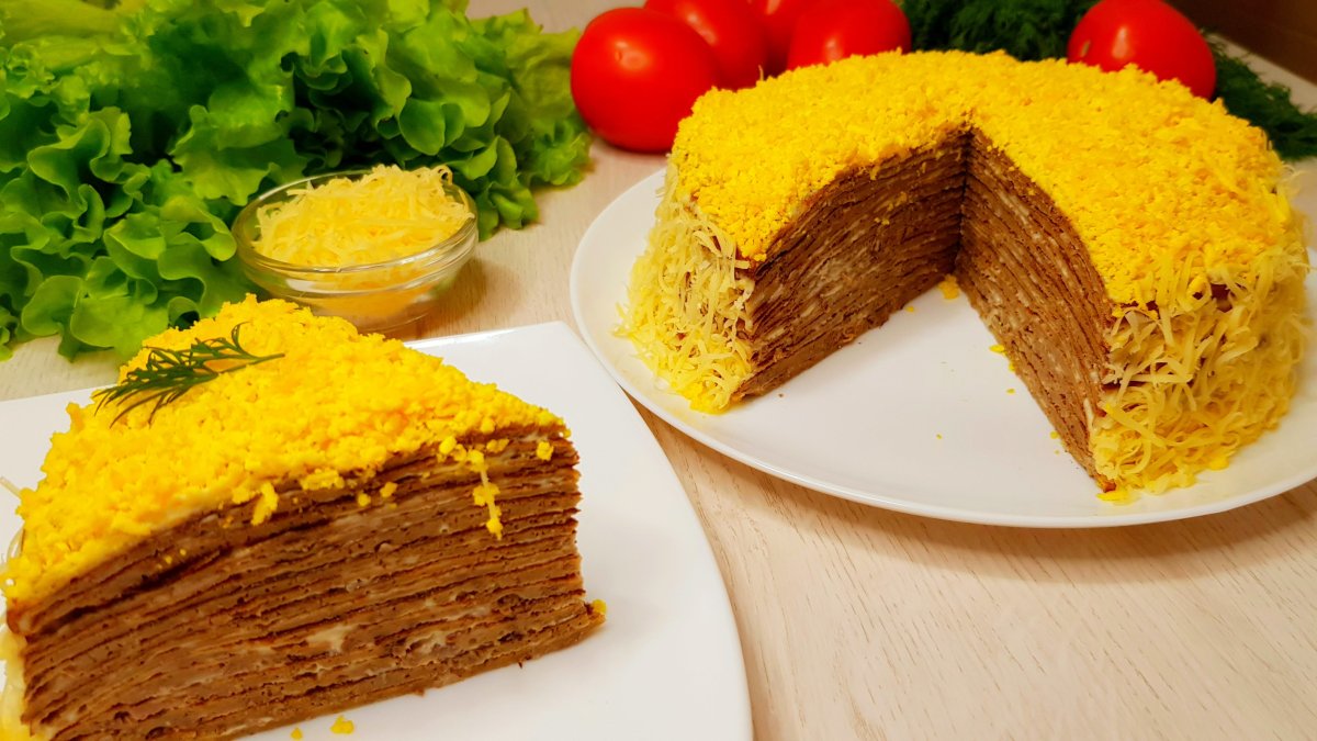 Печеночный торт Лазерсон