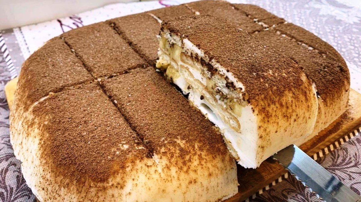 Торт из печенья