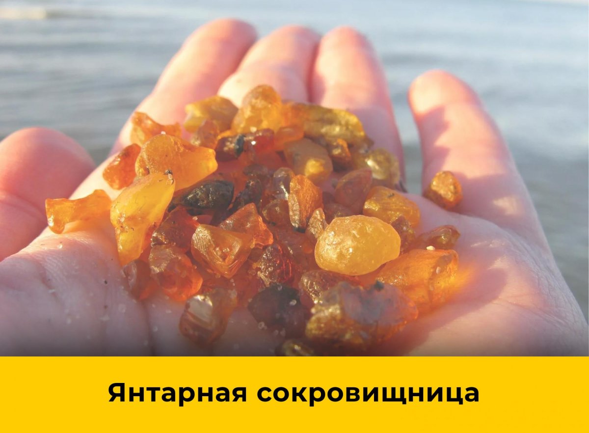 Разноцветный янтарь